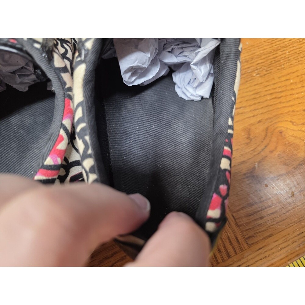 Coach Women's Barrett Poppy Canvas Shoes Sneakers Floral Women's Size 11B - Picture 5 of 16